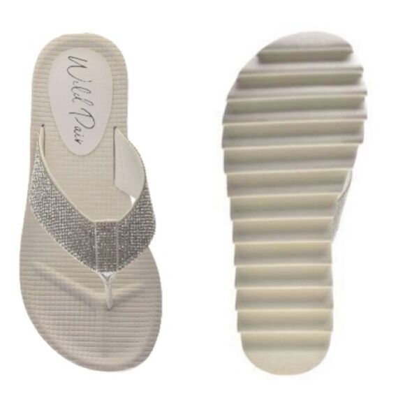 WILD PAIR- Kalabasas Thong Wedge Sandals - Picture 2 of 13